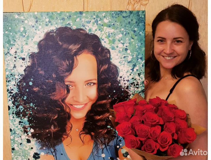 Печать на холсте / Фото, портреты, картины