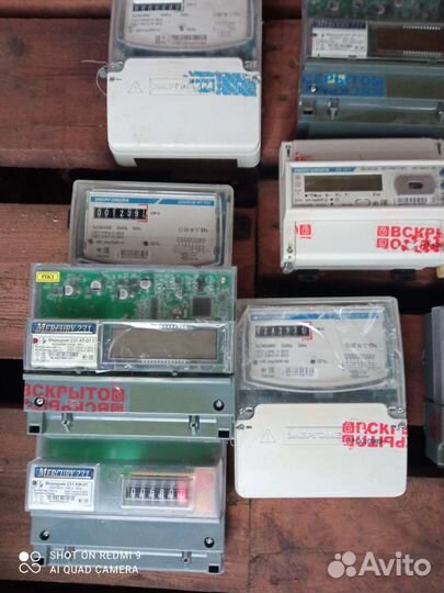 Электросчетчик меркурий, энергомера