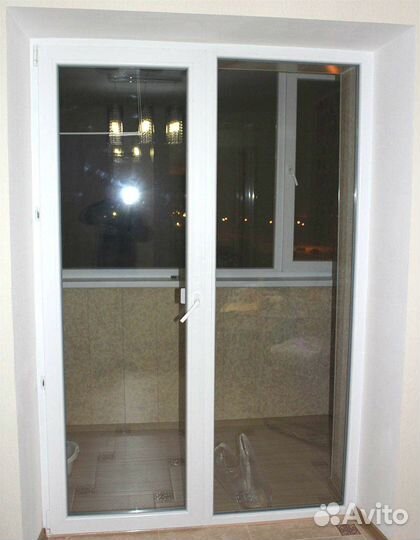 Дверь балконная пластиковая