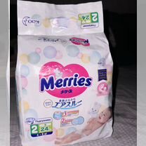 Подгузники Merries S 4 8 кг