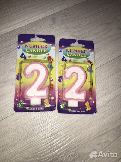 Свечи на торт
