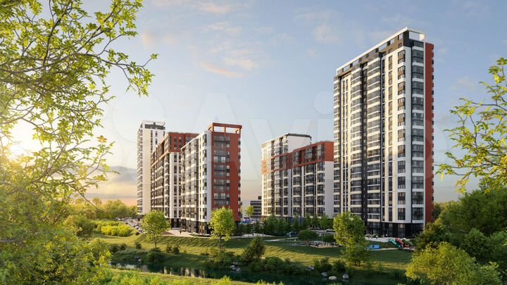 2-к. квартира, 65,5 м², 22/25 эт.