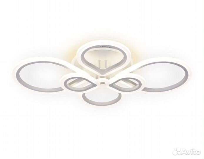 Люстра светодиодная FA522/6 WH белый 160W 820*650