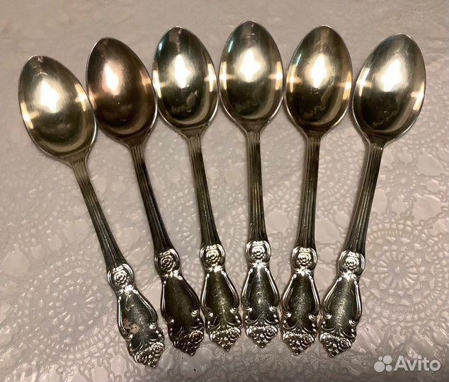 Ложки, ножи мельхиоровые