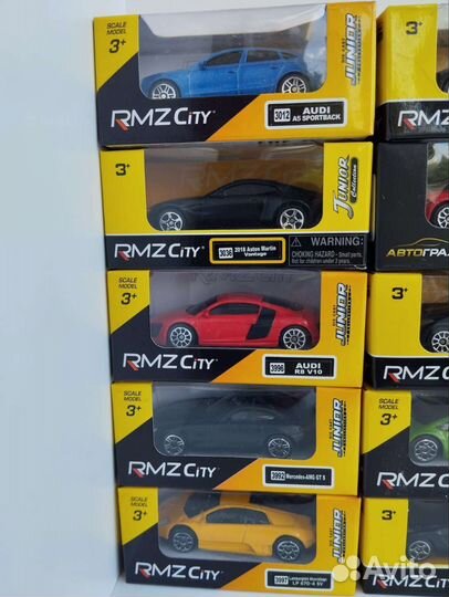 Модели автомобилей масштаб 1:64