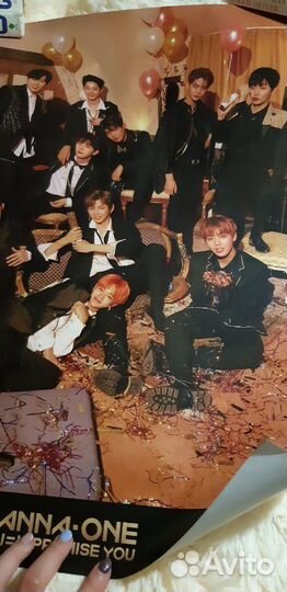 Плакат wanna one