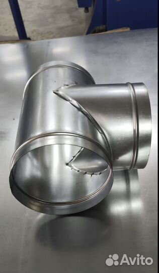 Тройник 125мм