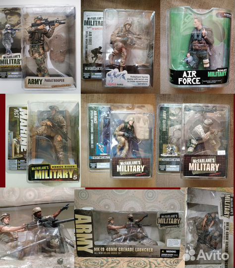 Military Mcfarlane toys