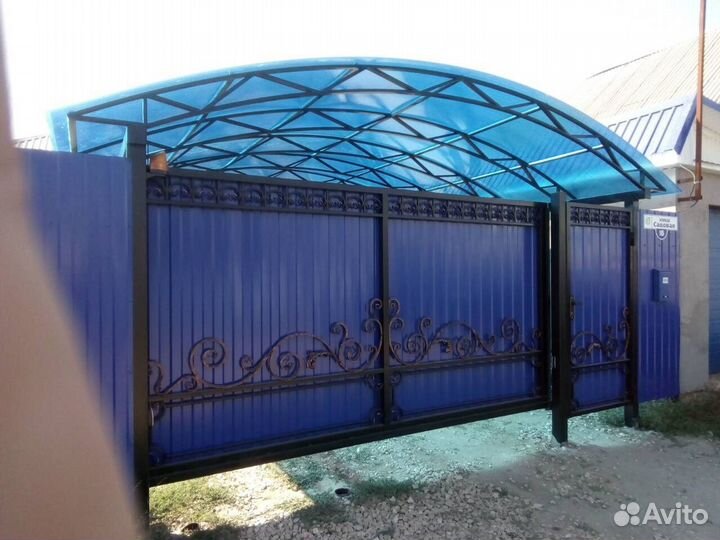 Навесы,ворота,забор