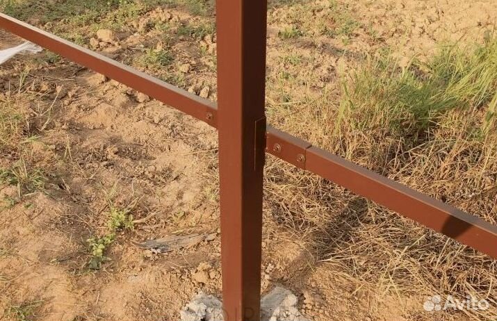 Столбы для забора металлические