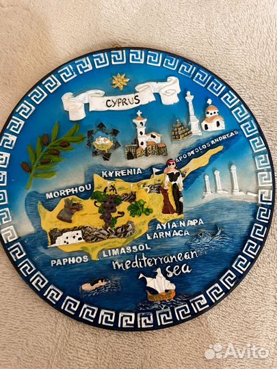 Сувенирные тарелки из разных стран