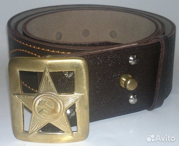 Ремень ркка кожаный