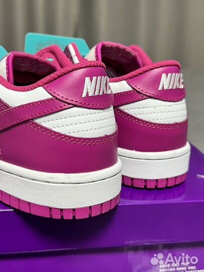 Nike Dunk Low Active Fuchsia Оригинал