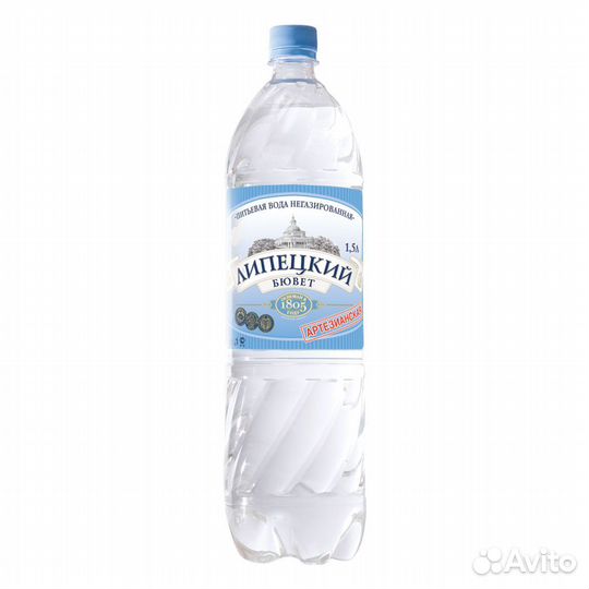 Минеральная вода Липецкий Бювет негазированная