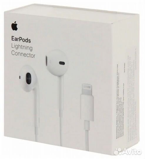 Проводная гарнитура Apple EarPods Lightning orig