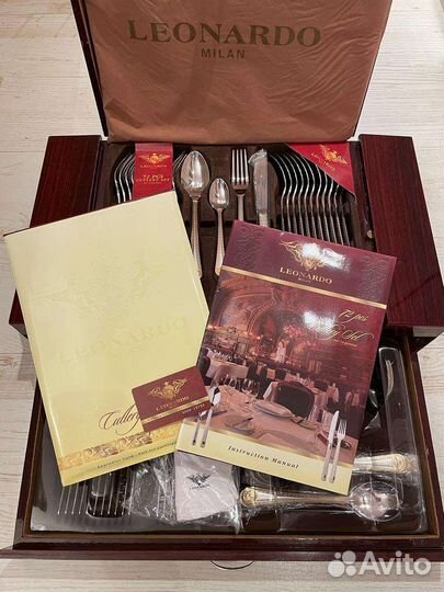 Набор столовых приборов новый