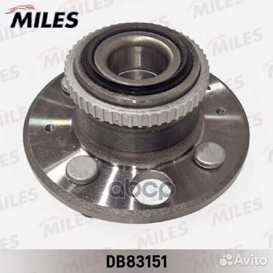 Ступица miles с подшипником honda civic 99- зад