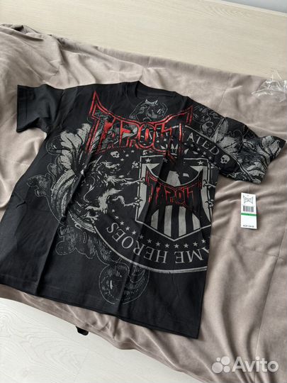 Футболка Tapout sk8 y2k affliction type