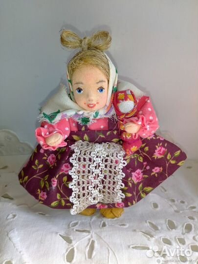 Куклы крестьянские дети подарок артельные куклы