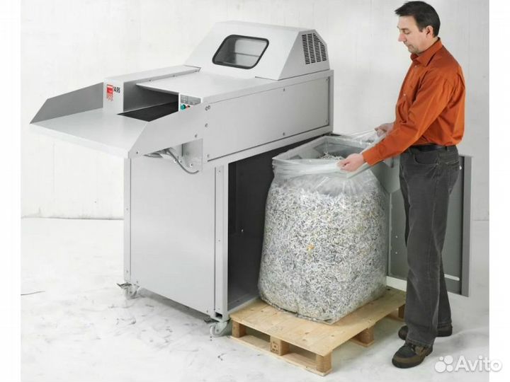 Промышленный шредер для бумаги