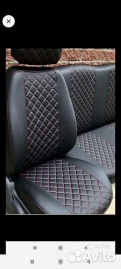 Чехлы на газель 3места