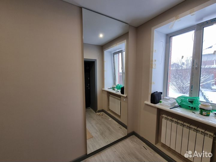 Зеркало с подсветкой ростовое во всю стену