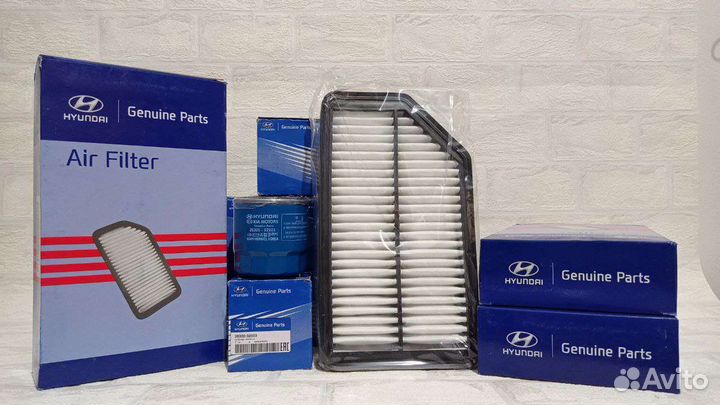 Комплект фильтров масляный и воздушный Hyundai/KIA