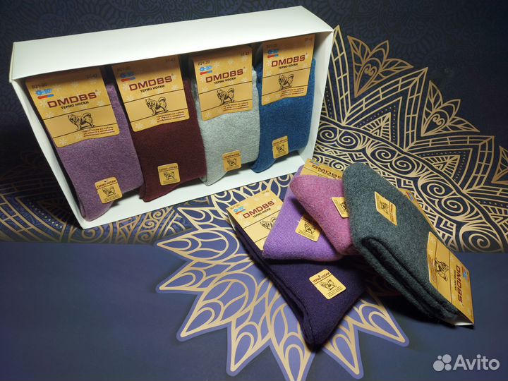 Носки из шерсти собаки