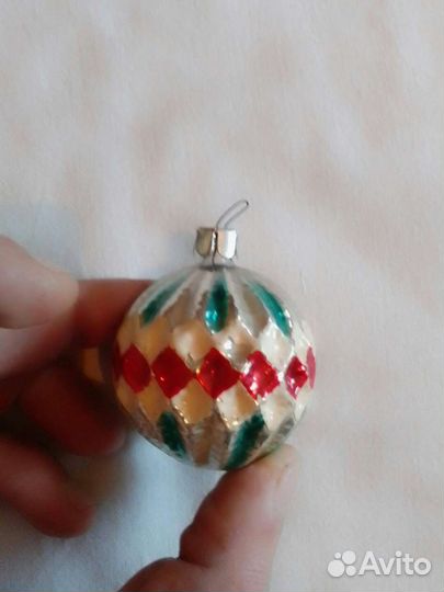 Елочные игрушки СССР