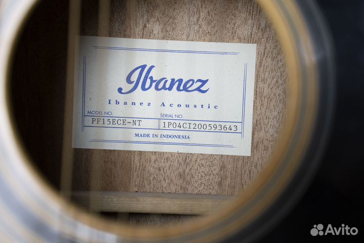 Электроакустическая гитара Ibanez PF15-NT