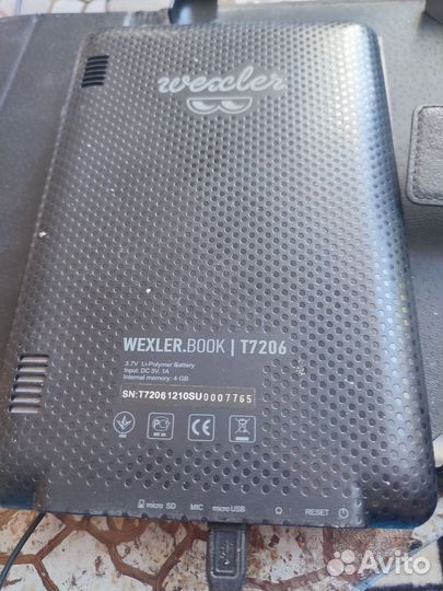 Электронная книга Wexler T7206