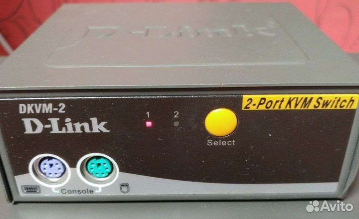 Комутаторы. Switch. Level One. D-Link dkvm-2