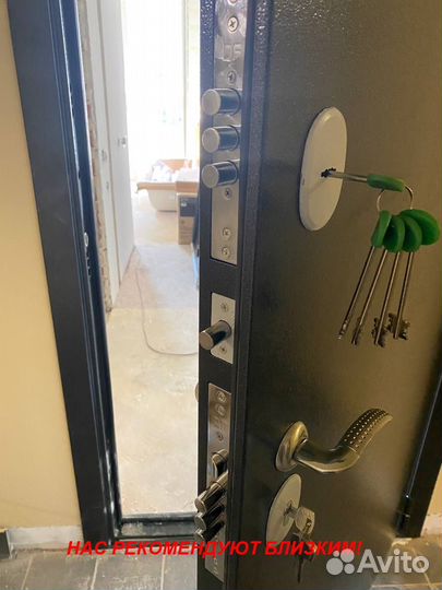 Качественная дверь входная установка в подарок