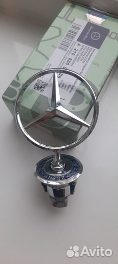 Значок на капот мерседес w124/w202/w210/w211/w203