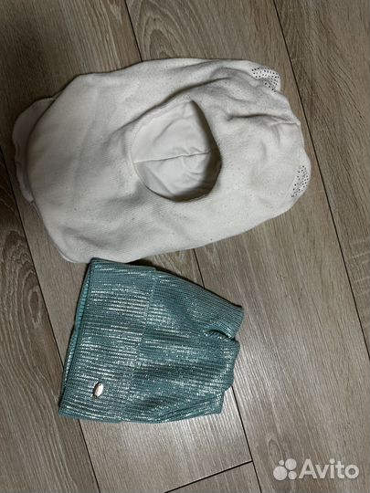 Шапка шлем бу на девочку 4-6 лет