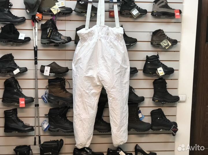 Костюм для охоты утеплённый белый -30