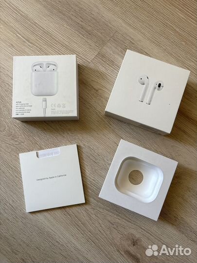 Коробка от AirPods 2