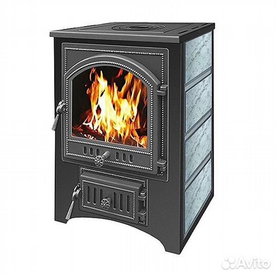 Печь-камин везувий пк-01 (205) с плитой Талькохлор