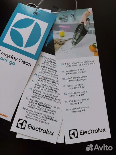 Пылесос Electrolux ZB2951 (вертикальный + ручной)