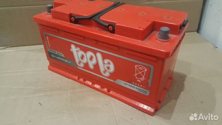 Аккумулятор б/у Topla 100Ah 920A