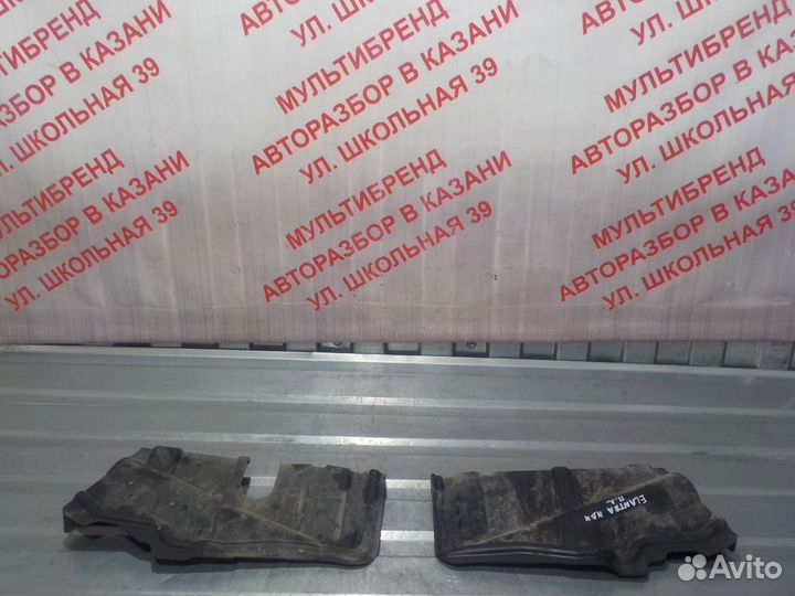 Защиты пыльники двигателя Хендай Элантра 4 HD 1.6