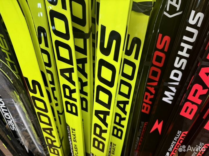 Лыжи беговые fischer brados skate flash