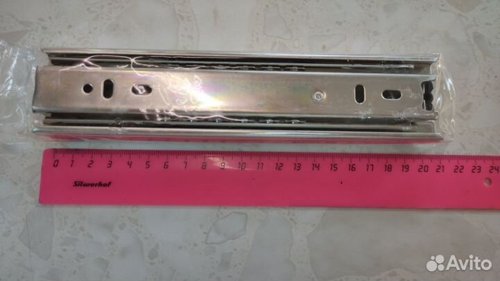 Направляющие полновыкатные на 200 мм