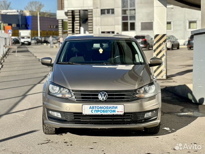 Volkswagen Polo 1.6 AT, 2017, 127 460 км