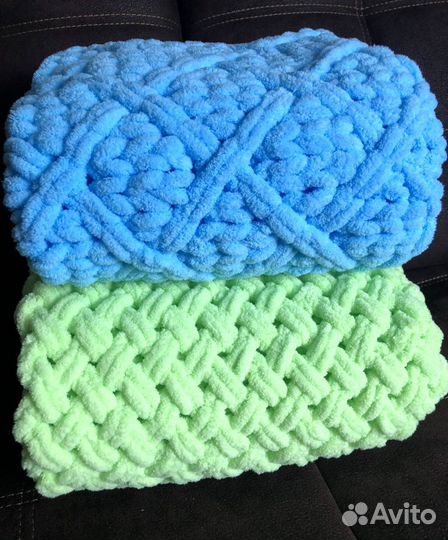 Плед ручной работы