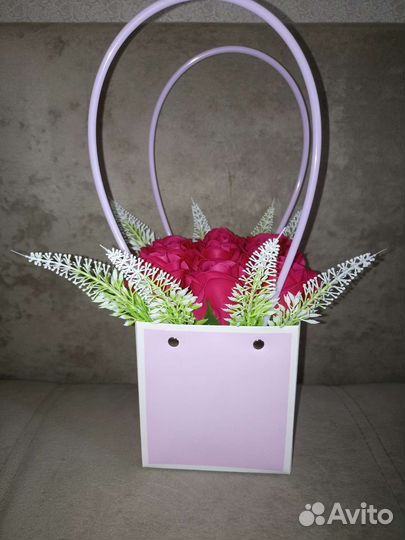 Мыльные розы букет