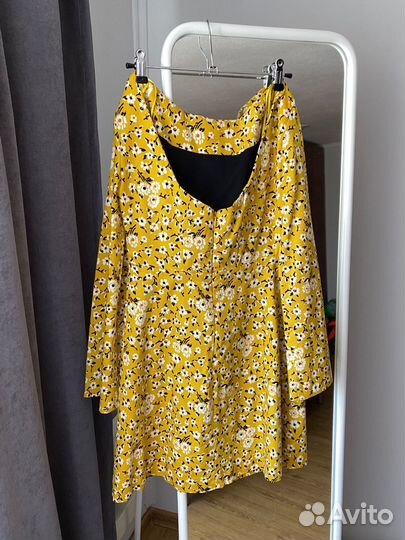 Мини платье zara m