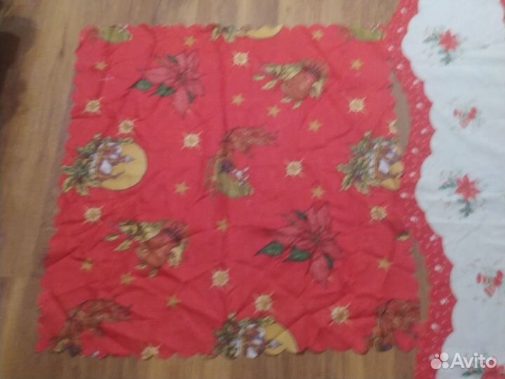 Лабрикен и скатерть, салфетка Новый год