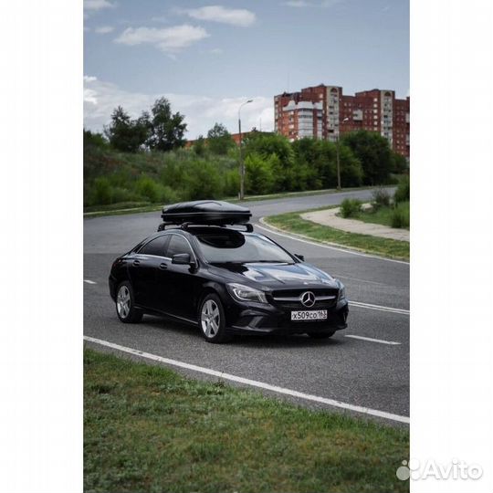 Автобокс Nobu Cross 380 Чёрный матовый