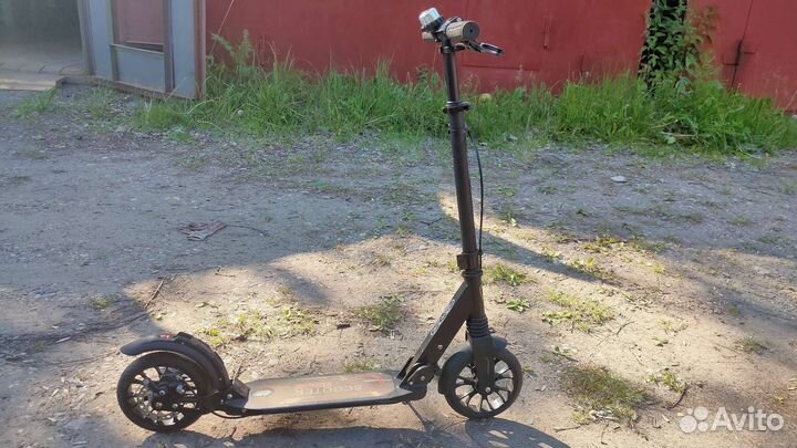 Самокат до 100кг с дисковым тормозом